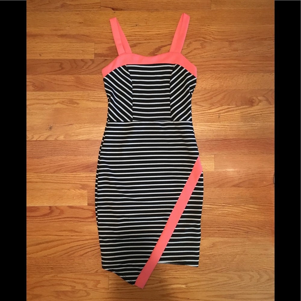Asymmetrical bodycon dress
